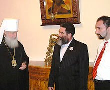 Глава самопроголошеної одеської республіки втік до Москви і зустрівся з Патріархом РПЦ