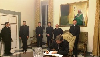 Патріарх Святослав відвідав дипломатичну академію Ватикану.(ФОТО)