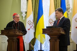 Державний Секретар Святого Престолу кардинал П’єтро Паролін зустрівся з Президентом України Державний Секретар Святого Престолу кардинал П’єтро Паролін зустрівся з Президентом України