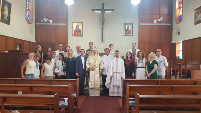 Голова ПМВ відслужив першу Літургію у ПАР