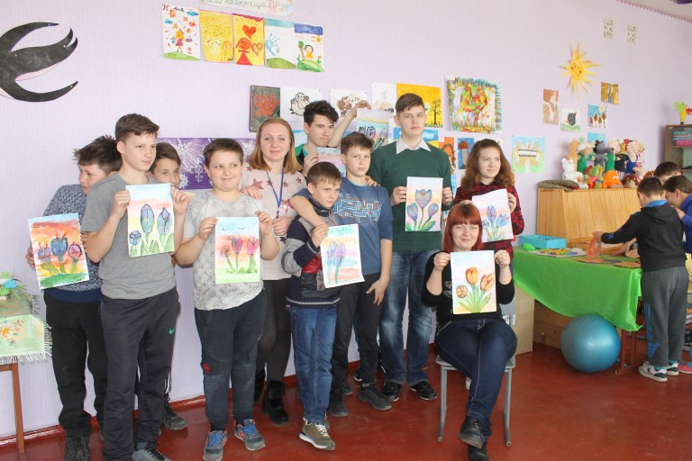 Карітас продовжує роботу з дітьми та батьками в буферній зоні