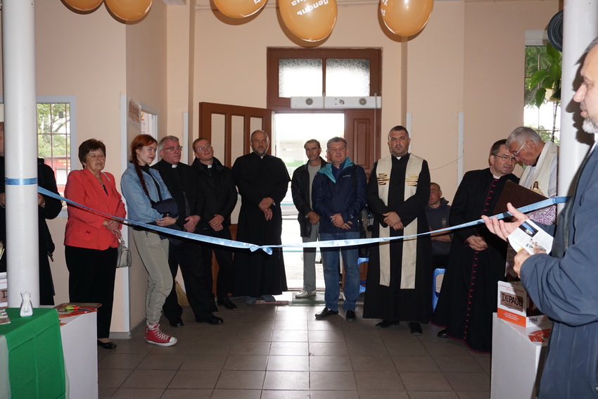 Відкриття денного центру та притулку для вимушених переселенців в Одесі