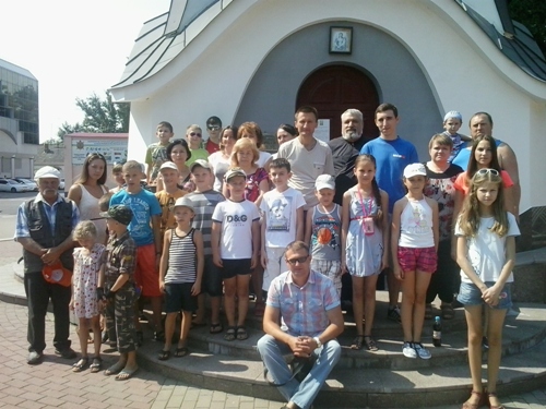 Полтава: розпочався духовно-екологічний парафіяльний табір “Дороговказ”.(ФОТО)