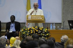 Папа Франциск нагадав ООН про екологічні проблеми