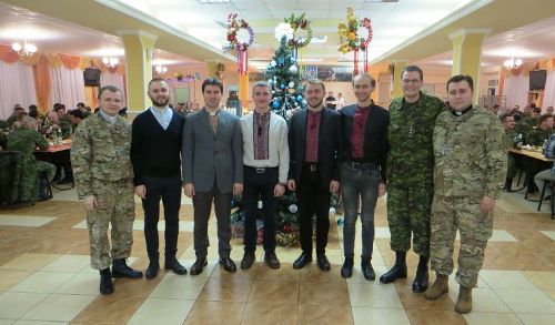 Канадських військових з Різдвом привітали капелани УГКЦ
