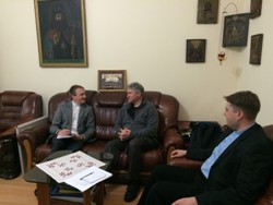  Київську архиєпархію УГКЦ відвідав представник благодійної організації CNEWA CANADA