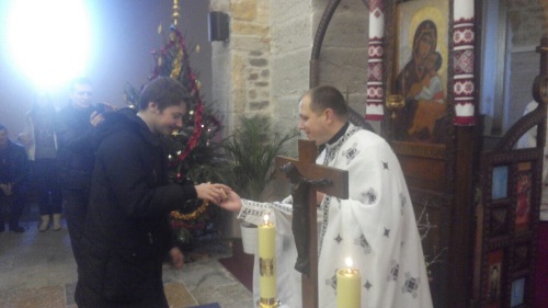 Участь в Різдвяному богослужінні в Саксонії(Німеччина) брала участь молодь УГКЦ.(ФОТО)