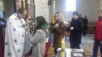 Участь в Різдвяному богослужінні в Саксонії(Німеччина) брала участь молодь УГКЦ.(ФОТО)