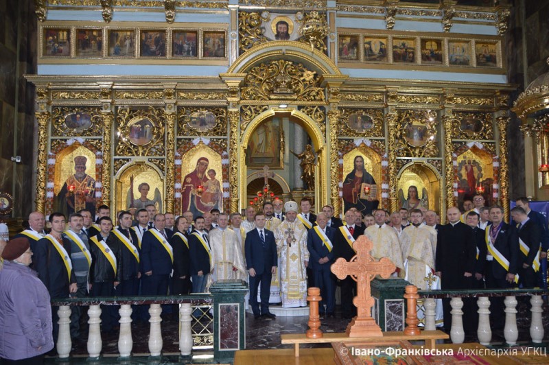 Архієрейською Літургією завершилася Перша конвенція Лицарів Колумба в Україні