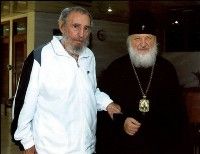 Патріарх Кирило і Фідель Кастро