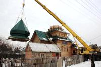 На Донеччині, зведено дерев’яний храм, без жодного цвяха