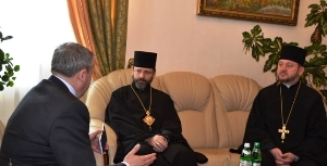 Патріарх Святослав провів зустріч з Міністром закордонних справ України