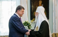 Патріарх УПЦ КП привітав новообраного президента України Патріарх УПЦ КП привітав новообраного президента України