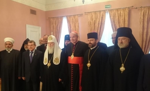 Київ: відбулась зустріч ВРЦіРО з Папським легатом Крістофом Шенборном.(ФОТО, ВІДЕО)