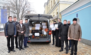 УПЦ КП відправила гуманітарну допомогу у м. Дебальцеве.(ФОТО) 