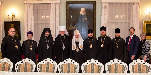 Патріарх Філарет прийняв делегацією УПЦ в США (Константинопольського Патріархату)