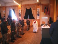 перед початком Великого посту військові капелани  молились із мобілізованими військовими
