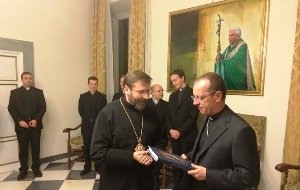 Патріарх Святослав відвідав дипломатичну академію Ватикану