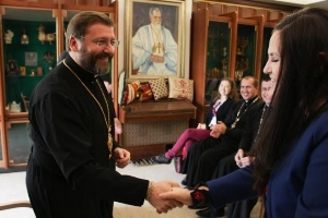 Патріарх Святослав зустрівся з українською громадою Рима