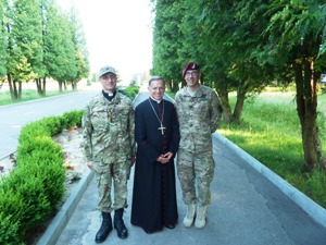 Месу для учасників українсько-американських навчань провів Архієпископ Мечислав Мокшицький.(ФОТО)