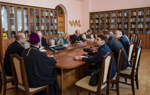 Європейські журналісти провели зустріч з Головою зовнішніх зв'язків УПЦ КП