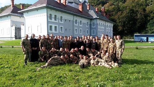 Паломництво до Гошева разом з капеланами здійснили курсанти - учасники АТО.(ФОТО)
