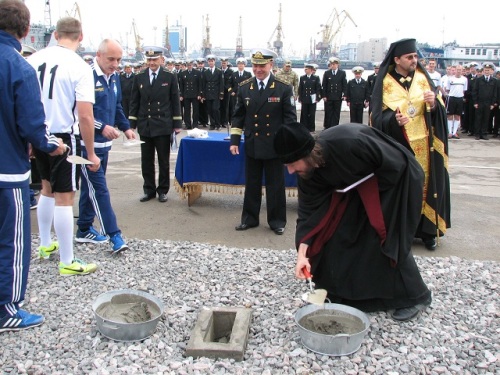 Одеса: початок будівництва спортивно-оздоровчого комплексу ВМС єпископ УГКЦ Михаїл (Бубній) Одеса: початок будівництва спортивно-оздоровчого комплексу ВМС єпископ УГКЦ Михаїл (Бубній)