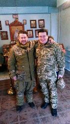 О.Любомир Яворський відвідує цими днями військових капеланів у зоні АТО.(ФОТО)