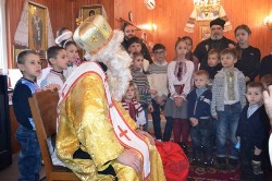 До Полтави завітав святий Миколай.(ФОТО)