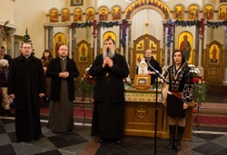 Львів: Християнська Cпільнота cвятого Егідія організувала Різдвяний обід для бідних та безпритульних