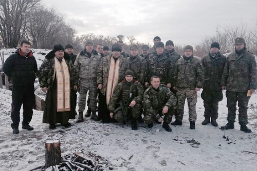 Різдвяні свята в зоні АТО провели священики-капелани з Тернопільщини Різдвяні свята в зоні АТО провели священики-капелани з Тернопільщини