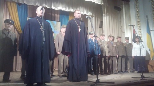 У Коломиї духовенсто взяло участь у відкритті пам’ятника “Небесна гвардія”