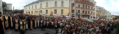 У Дрогобичі відбувся Молитовний хід на захист сімї.(ФОТО)