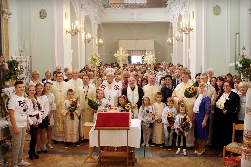 Салерно (Італія): для служіння і потреб  українській громаді передано історичний Храм св.ап. Андрія