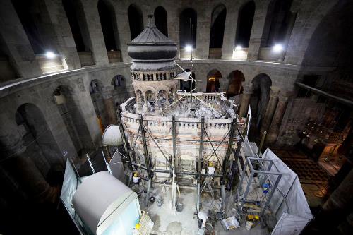 Гробниця Христа збереглася в первозданному вигляді, показали дослідження в храмі Гробу Господнього