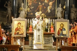 Патріарх УГКЦ у соборі св.Степана: «Ісус хоче одної Церкви.І це католицька Церква,яка є вселенською»