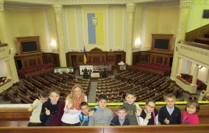 У Верховній Раді України побували діти з БФ 
