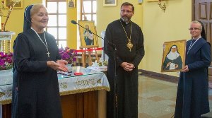 Подорожуюча ікона блаженної Йосафати у Надвірній  Подорожуюча ікона блаженної Йосафати у Надвірній