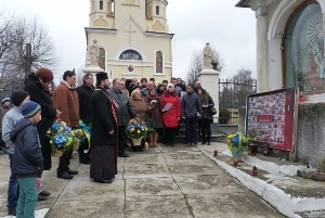 Героя Небесної Сотні Богдана Сольчаника вшанували на малій Батьківщині.(ФОТО)