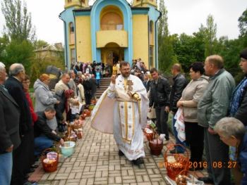 Греко-Католики на Донеччині відсвяткували Світле Христове Воскресіння