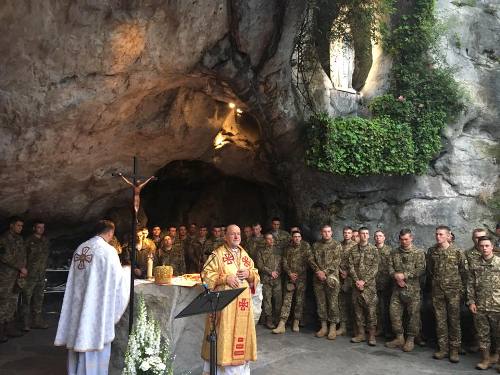 У Лурді знову зустрілися військові прочани.(ФОТО,ВІДЕО)