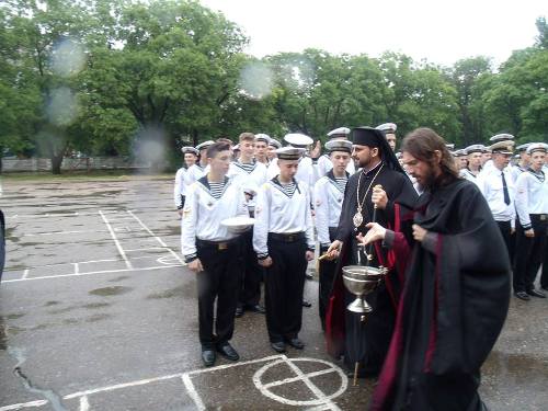 Представники Одеського екзархату УГКЦ благословили випускників Військово-морського ліцею
