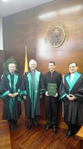 Священик УГКЦ о. Андрій Євчук,захистив докторську дисертацію в Папському Латеранському університеті