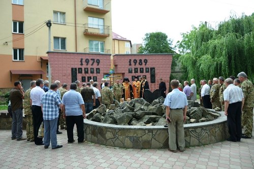 У Коломиї молилися за за воїнами інтернаціоналістами.(ФОТО)