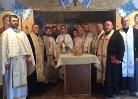За мир в Україні спільно молилися військові капелани зони АТО.(ФОТО)