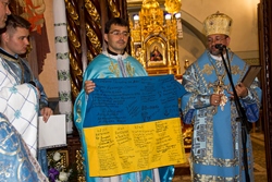Волонтерів АТО нагородили у Стрийській єпархії УГКЦ.(ФОТО)