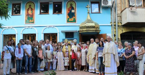 Апостольський Нунцій в Україні відвідав парафію УГКЦ в. Одесі.(ФОТО)