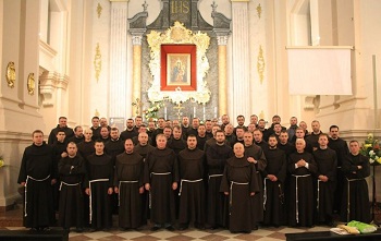 Близько 60 братів-францисканців, з різних куточків України та з-поза її меж зустрілись у Бердичіві