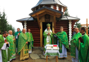 На Рахівщині освятили каплицю святого Губерта, покровителя лісників і мисливців