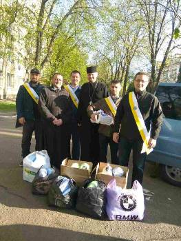 Передвеликодні відвідини захисників у госпіталі Збройних сил України